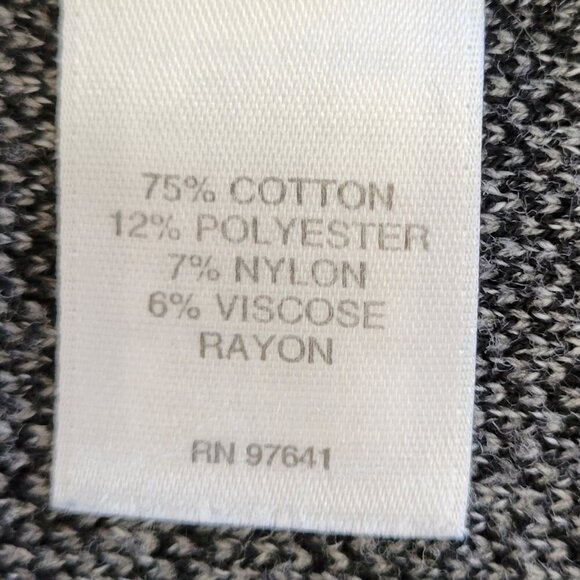 J. Jill Gray Sweater Button Closure Front Pockets Long Cardigan Women's Size S - Picture 12 of 15